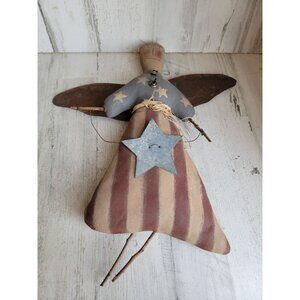 Large 1998 vintage Bonnie plush hanging angel doll cherub